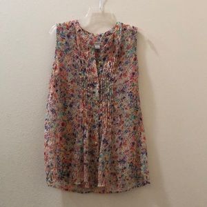 Breezy sleeveless summer top